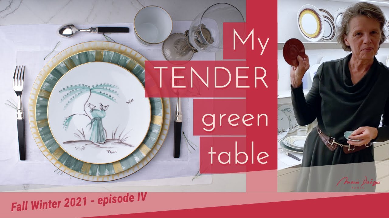 #Thinkgreen table! &bull; Fall Winter 2021 &bull; part IV