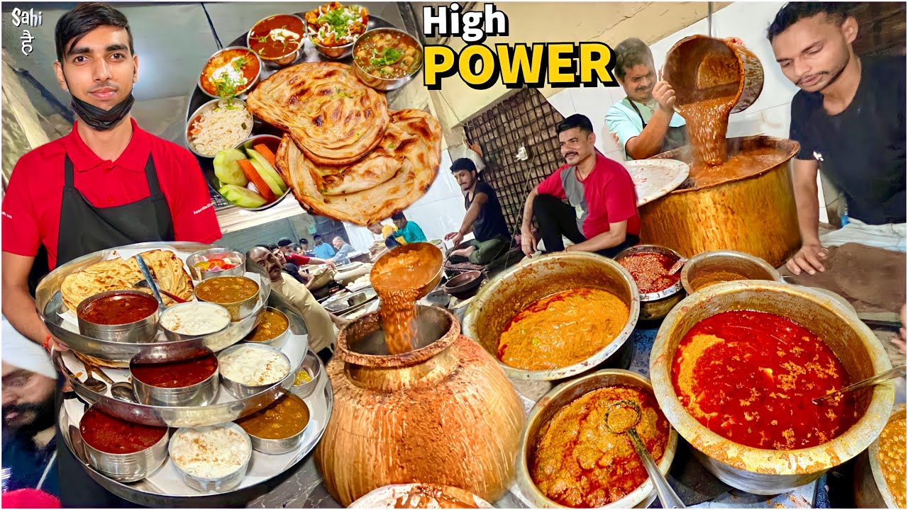 109-Years-Old Amritsari Street Food India | HEAVY DUTY Desi Ghee Thali