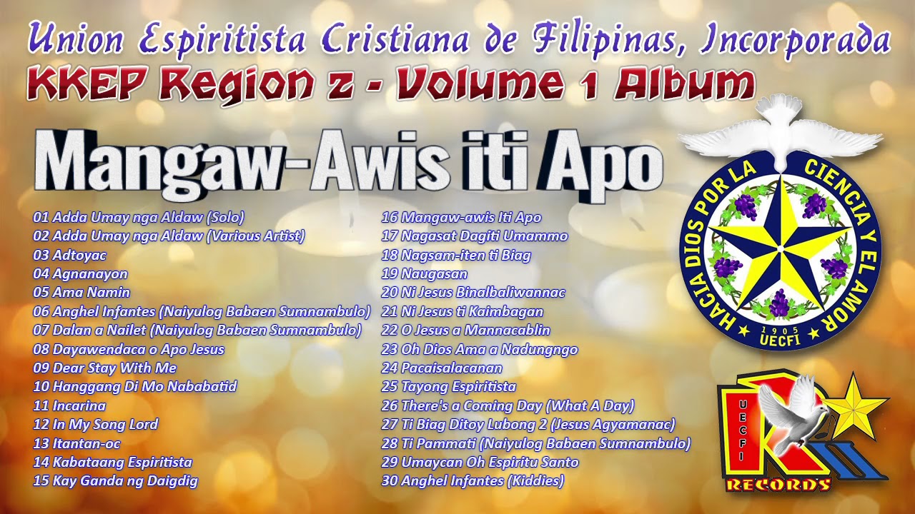 Mangaw-awis iti Apo - UECFI KKEP FYS Region 2 - Volume 1