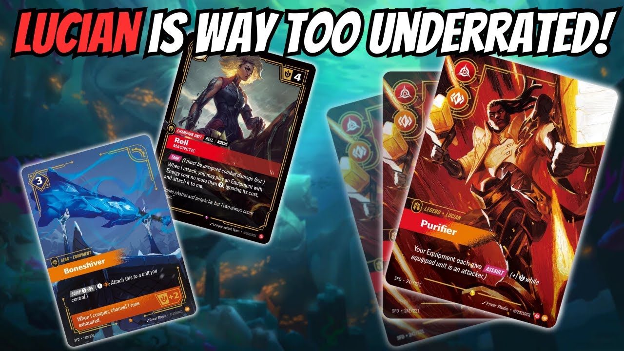 Lucian Aggro Deck Profile - This Deck is Underrated! | Riftbound League of Legends TCG Spiritforged