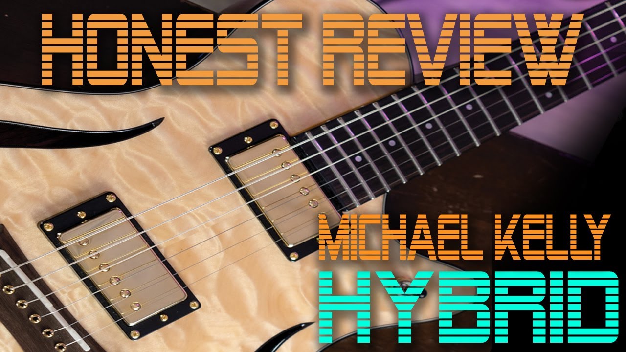 Michael Kelly Hybrid - Honest Review - Spalted Maple Tone Factory!