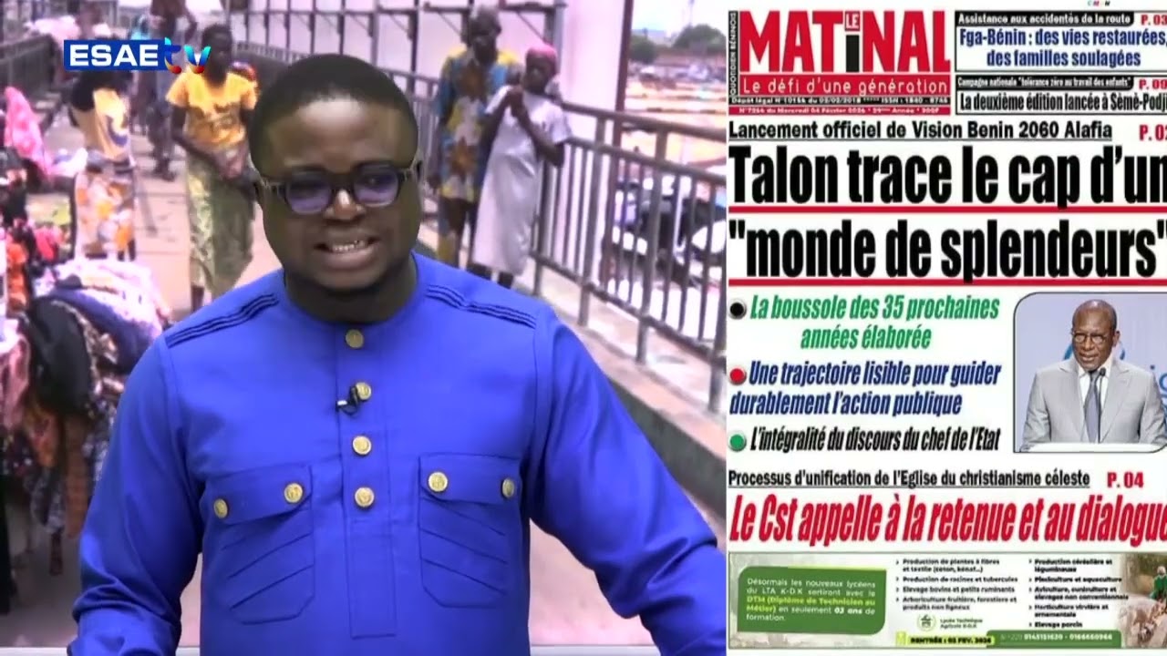 LA UNE DES JOURNAUX DU MERCREDI 04 FÉVRIER 2026