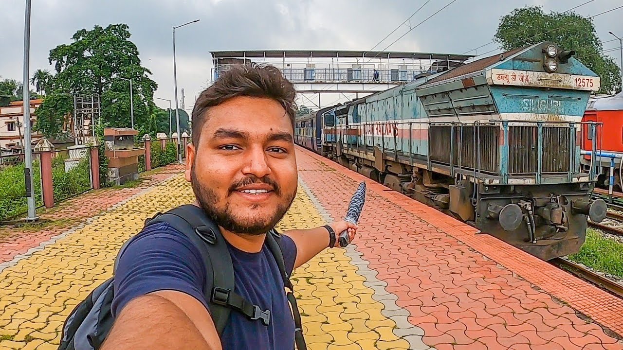 New Jalpaiguri To Haldibari Line Passenger Train Journey Vlog.