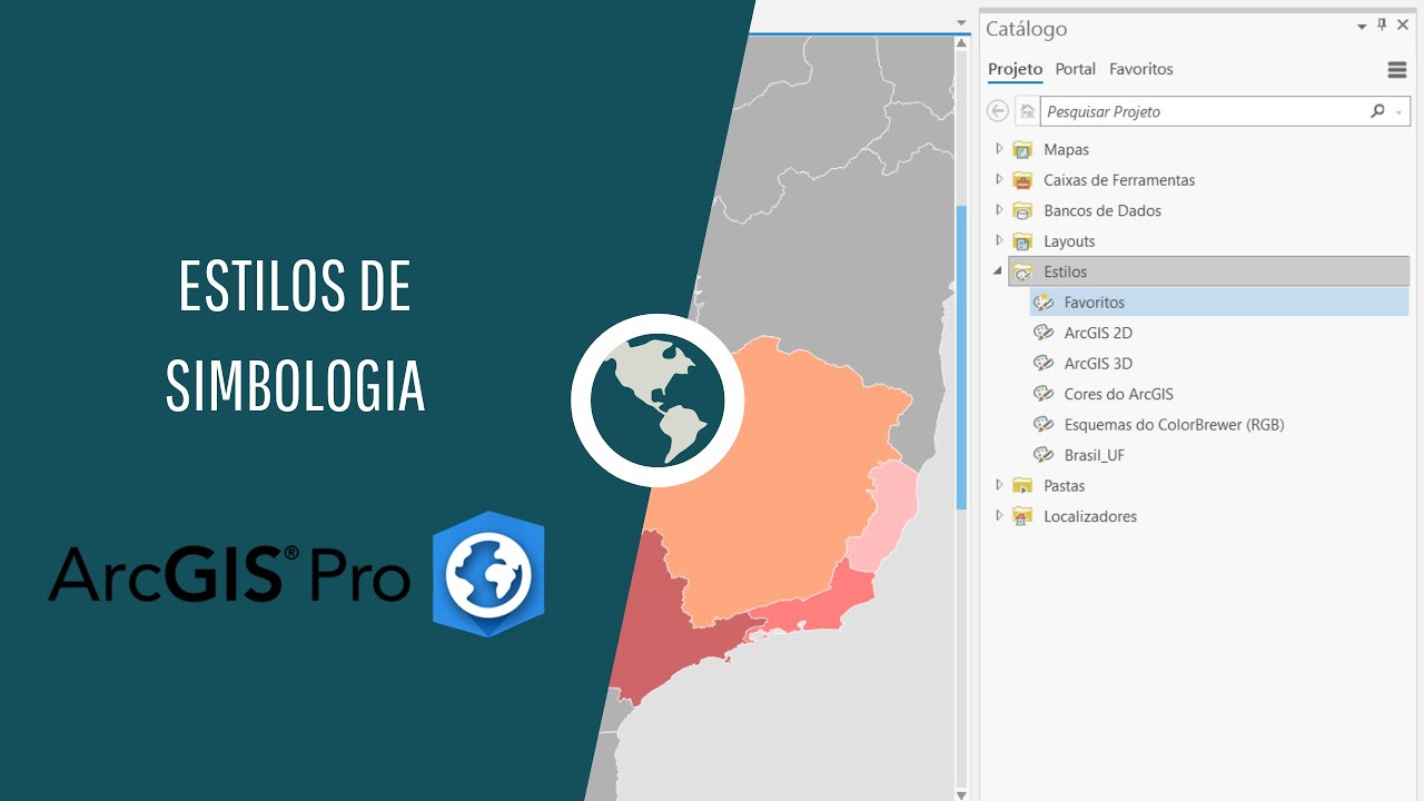 Estilos de Simbologia no ARCGIS Pro - Simbologia automática