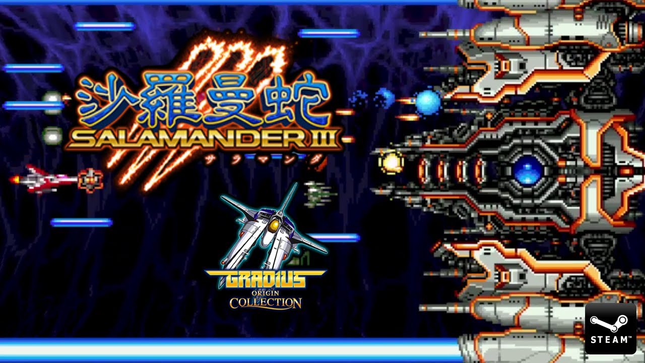 Gradius Origins Salamander 3 - 1CC ( 2 Loops/3-1)