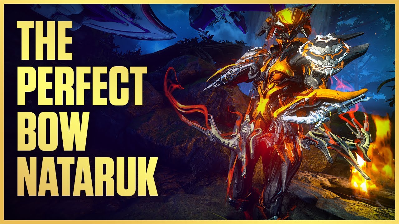 Warframe: The Perfect Red Crit Bow  - Nataruk Sentient Bow