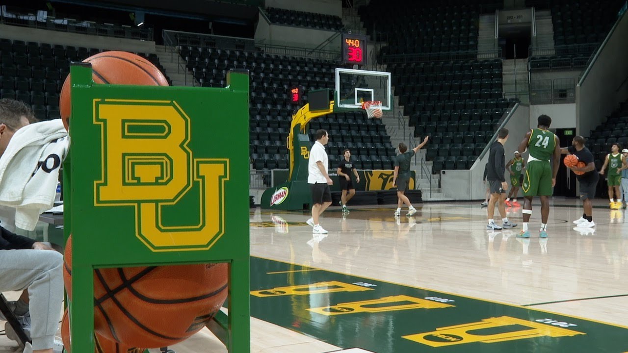 Baylor men's basketball returns for 2025 fall practice