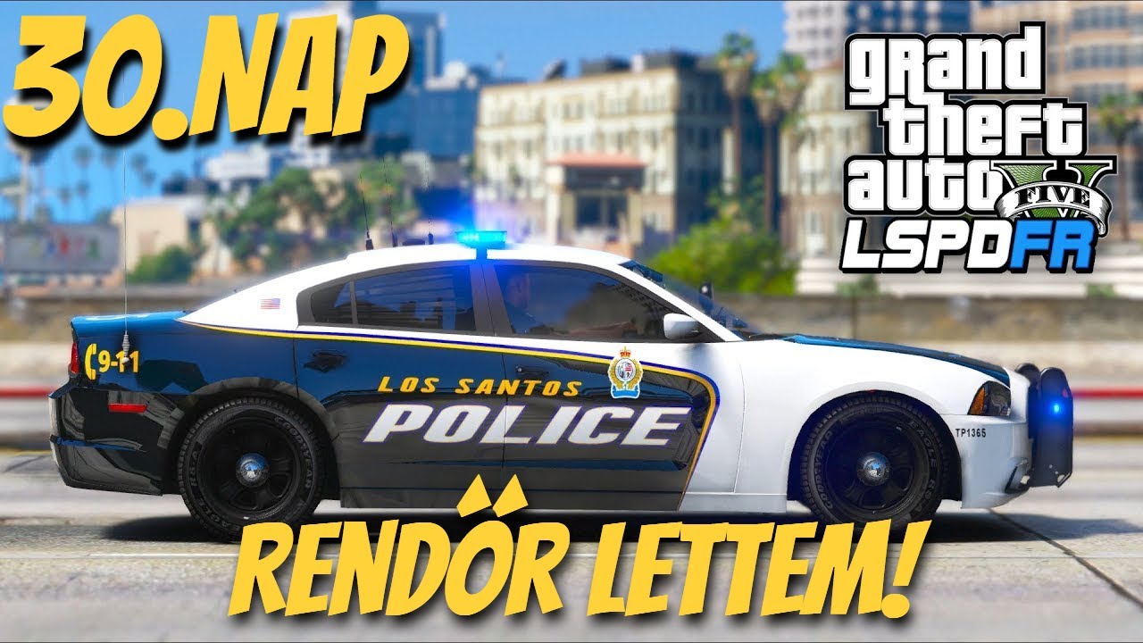 🔥 100 NAPIG RENDŐR LETTEM A GTA 5-ben! #3 👮
