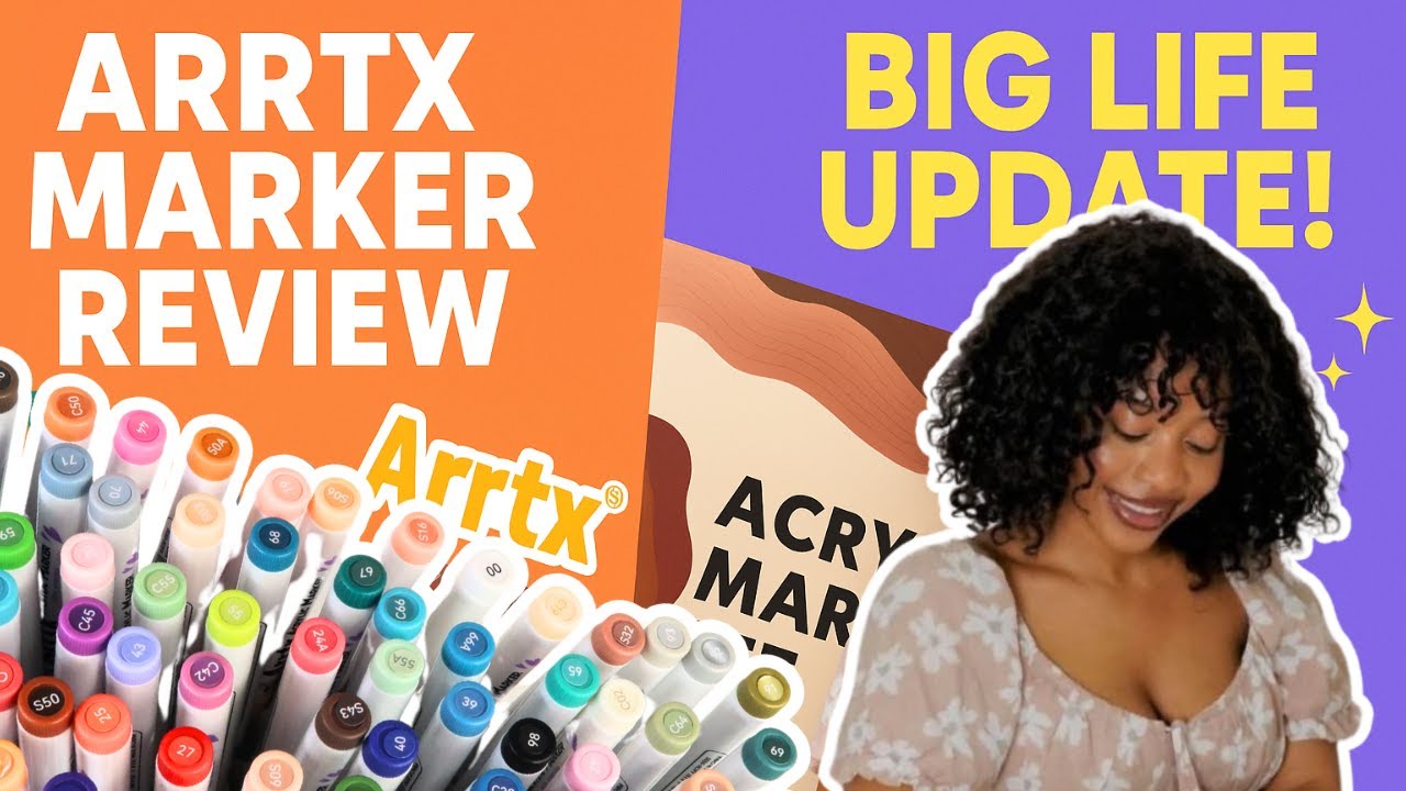 Arrtx Marker Review | I’m a Live Event Illustrator Now!