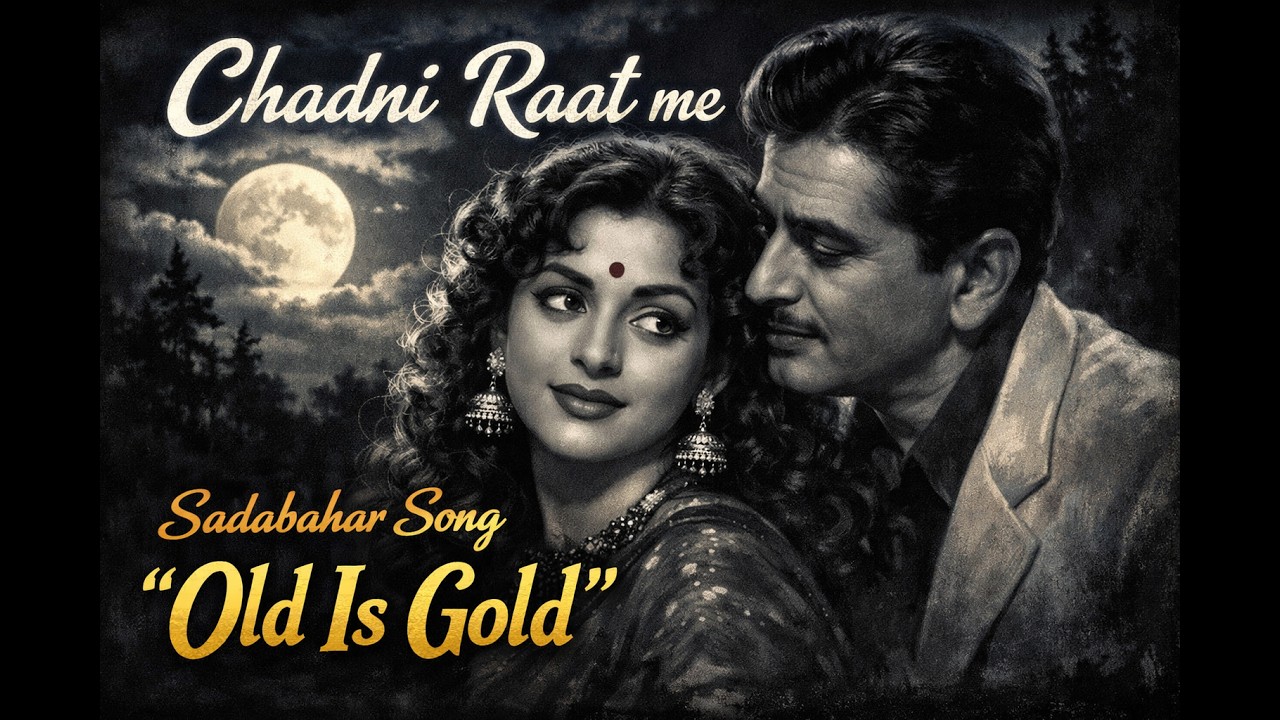 Chandni Ke Saaye Mein 1980s | Classic Romantic Hindi Song | Official Song 2026