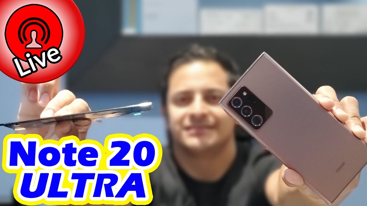 Замена экрана Note 20 Ultra No Frame в режиме реального времени