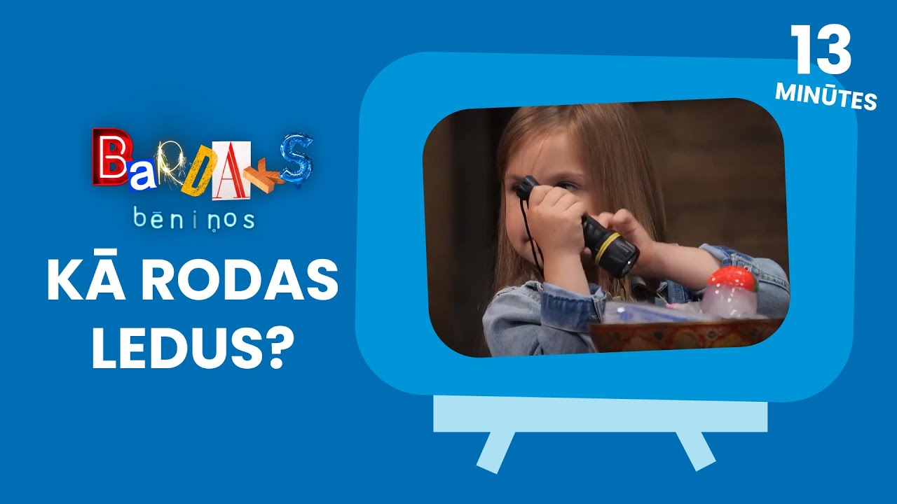 BARDAKS BĒNIŅOS | Kā rodas ledus? | 1. sezona 12. sērija