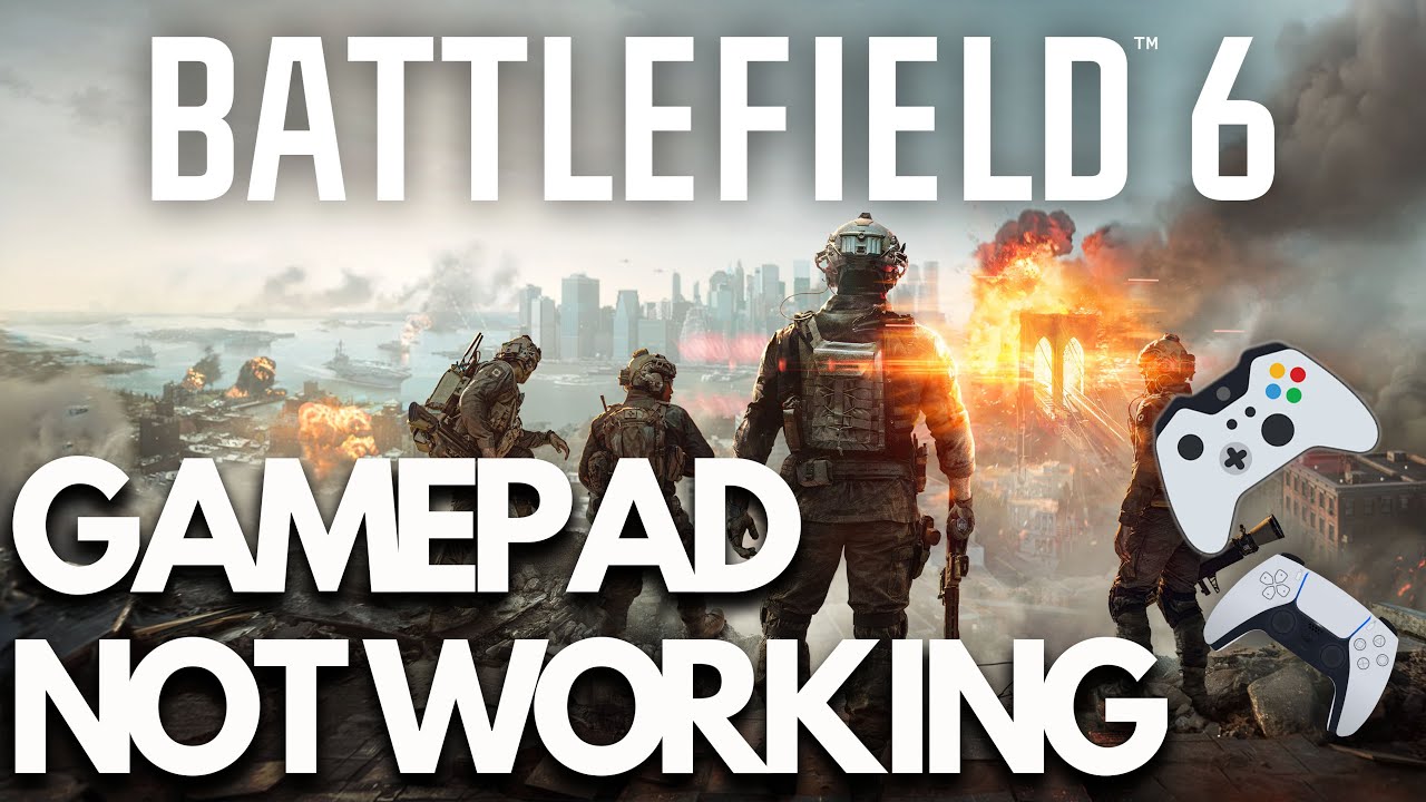 Исправление проблемы с геймпадом Battlefield 6 / контроллер не обнаружен