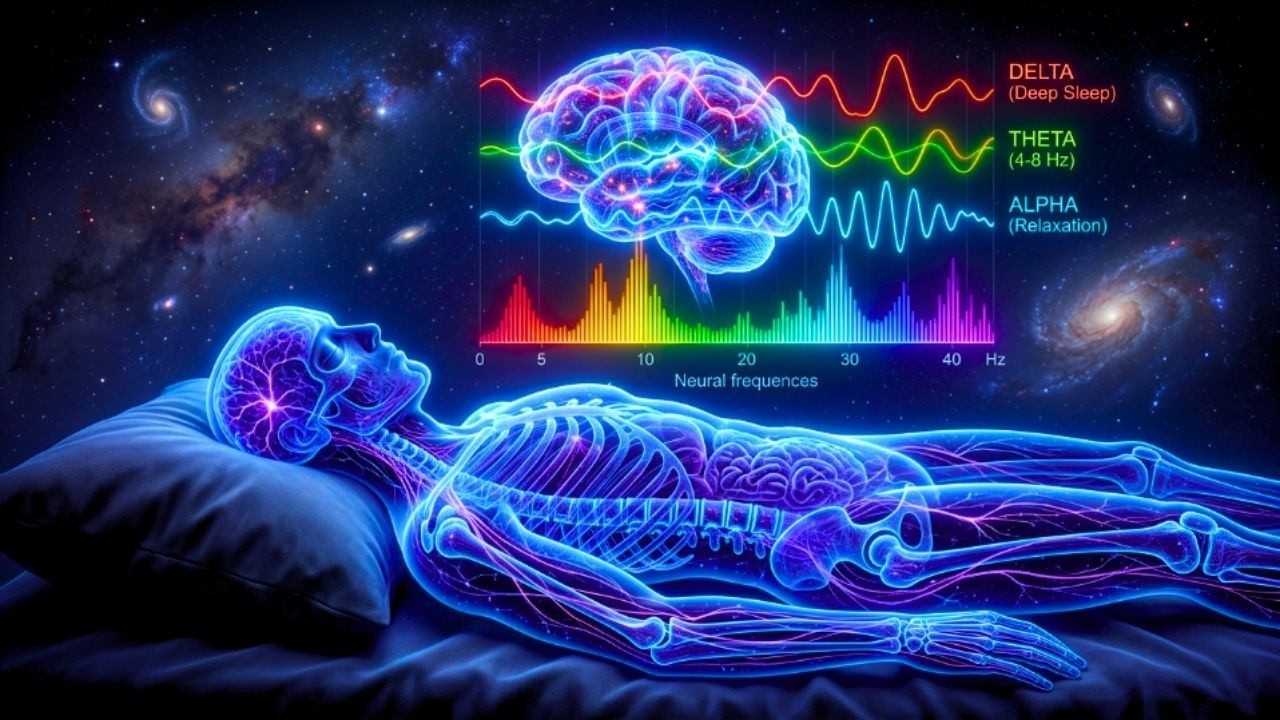 Heal Your Body and Soul While You Sleep | Alpha Waves 432Hz | Connect with the Universe