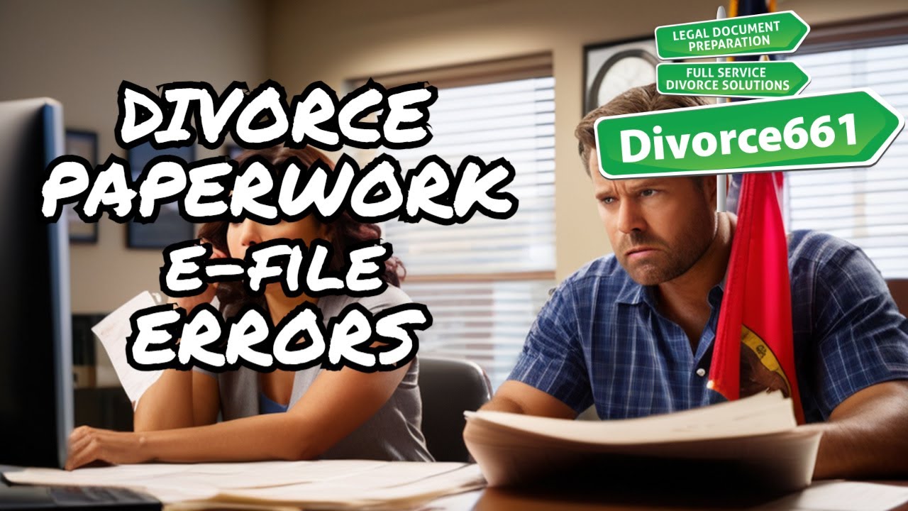Divorce eFile Errors That Will RUIN Your Case : Los Angeles Divorce : California Divorce
