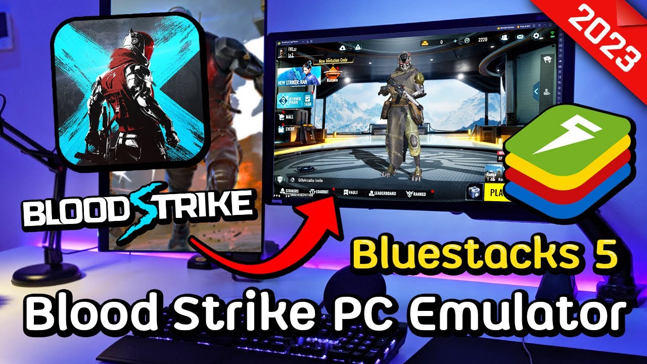 How to Download BLOOD STRIKE on PC Emulator BlueStacks 5 🔥✅