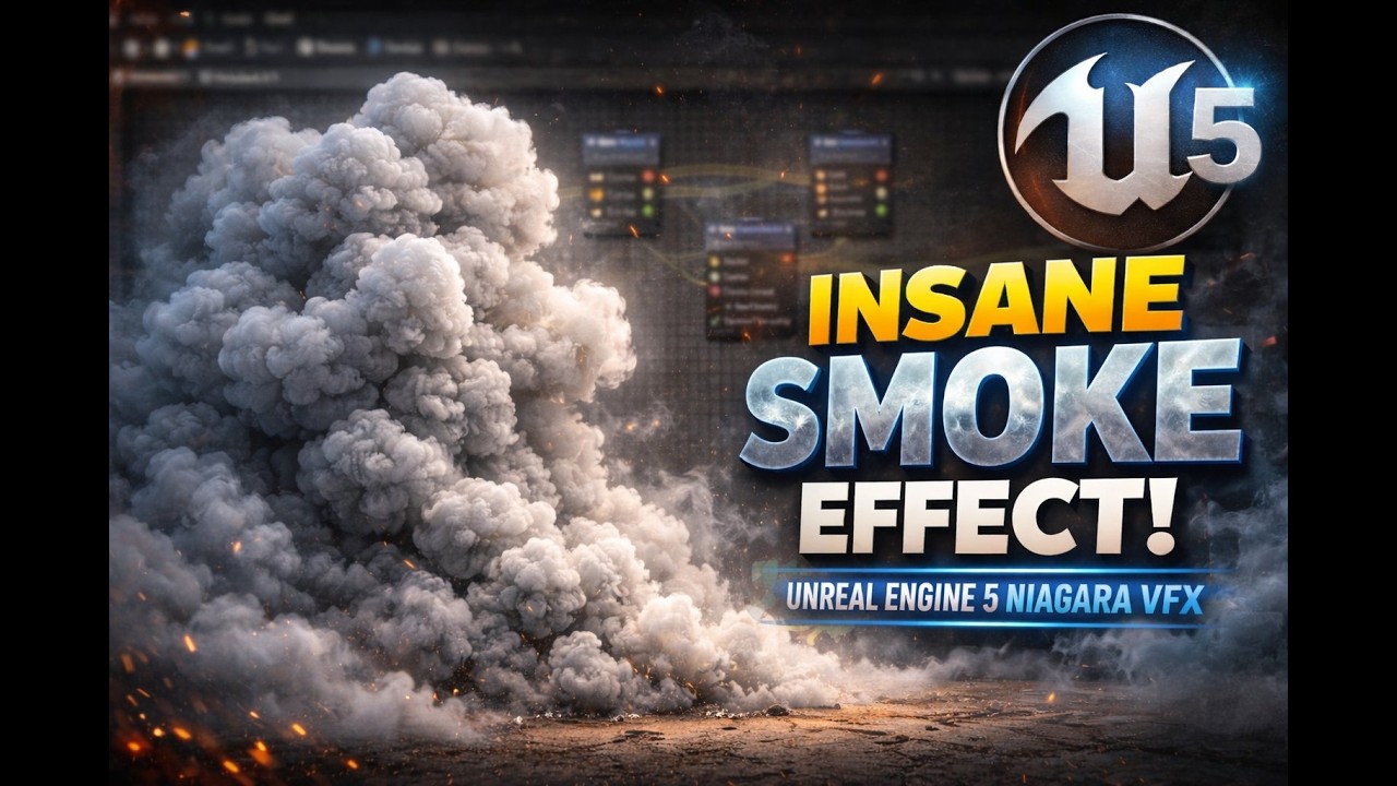 How To Create Smoke İn UE5 (No Needed Texture)
