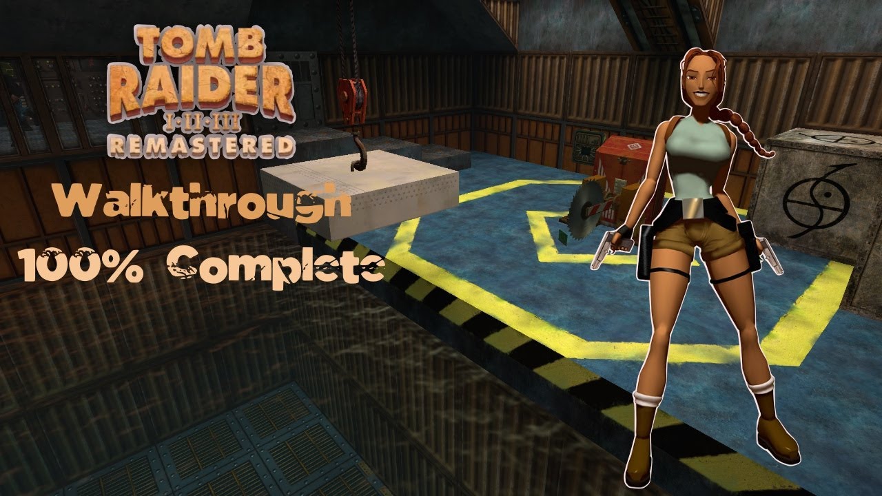 Tomb Raider II Remastered: Walkthrough Diving Area (All Secrets / All Items)
