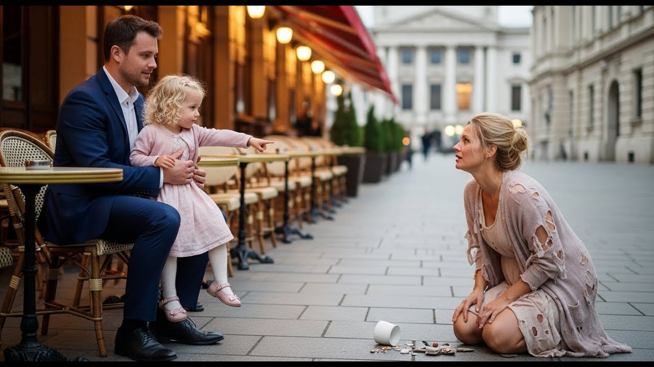 “Daddy, She Looks Hungry…” — A Little Girl’s Kindness Changed a Single Dad’s Life