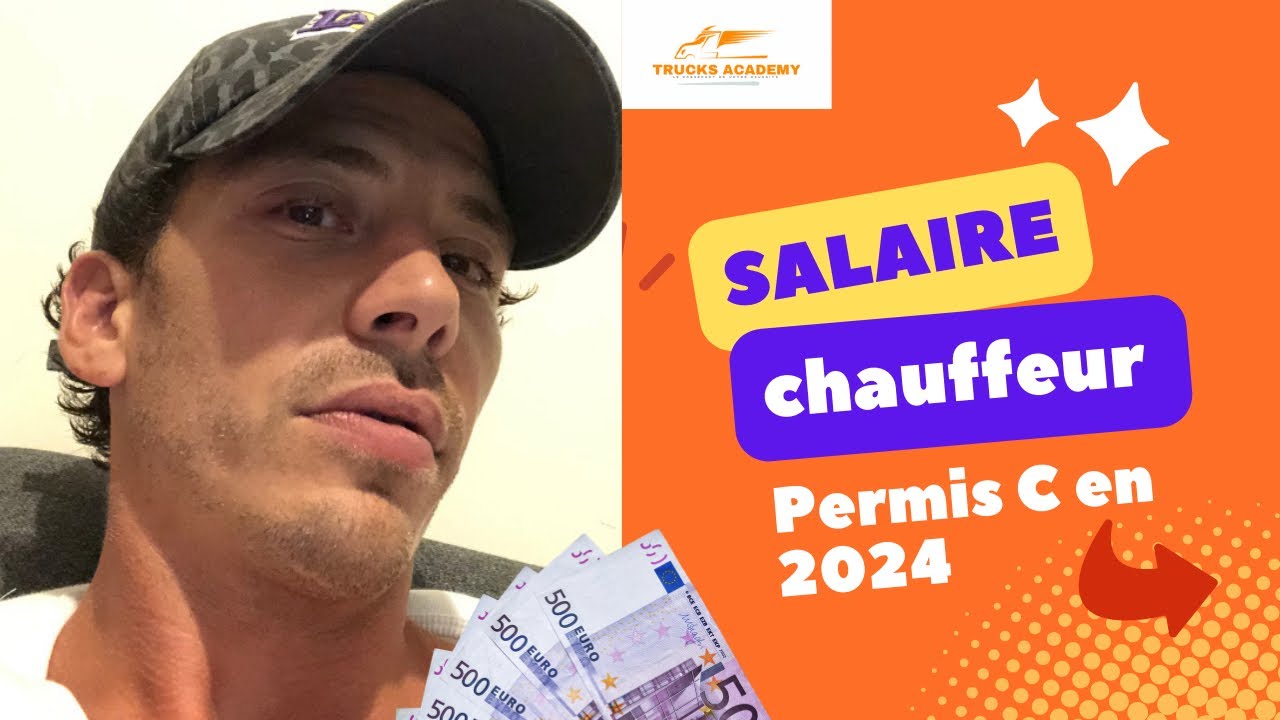 Salaire d’un chauffeur poids lourd en 2024 ??? (Permis C) - Podcast