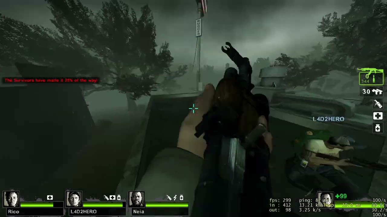 Left 4 Dead 2 - Hard Rain comeback! #left4dead2 #versus