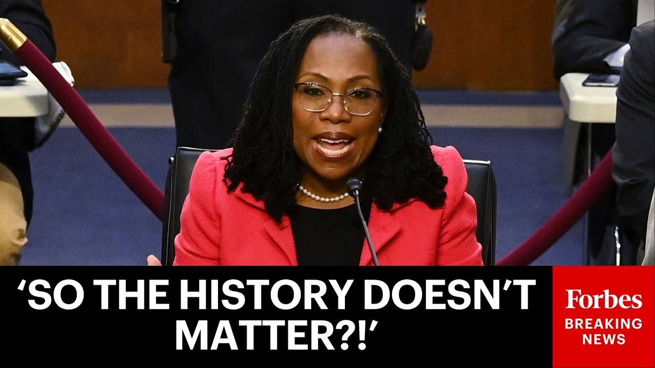 Ketanji Brown Jackson Grills DoJ Official Why Racist Black Codes Are Excluded From Her Gun Argument