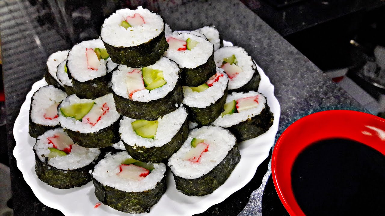 COMO FAZER SUSHI DO JEITO SIMPLES E RÁPIDO