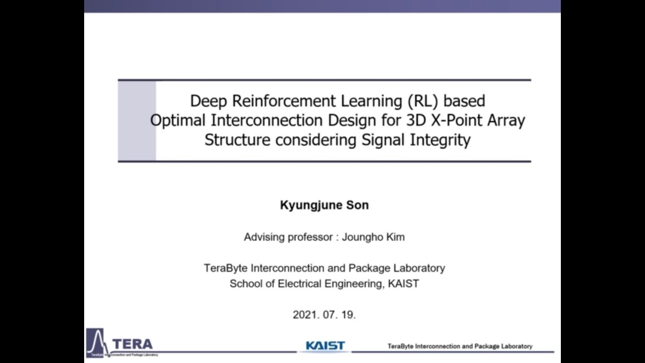 Deep RL-based Interconnection Design for 3D X-Point Array Structure Considering Signal Integrity