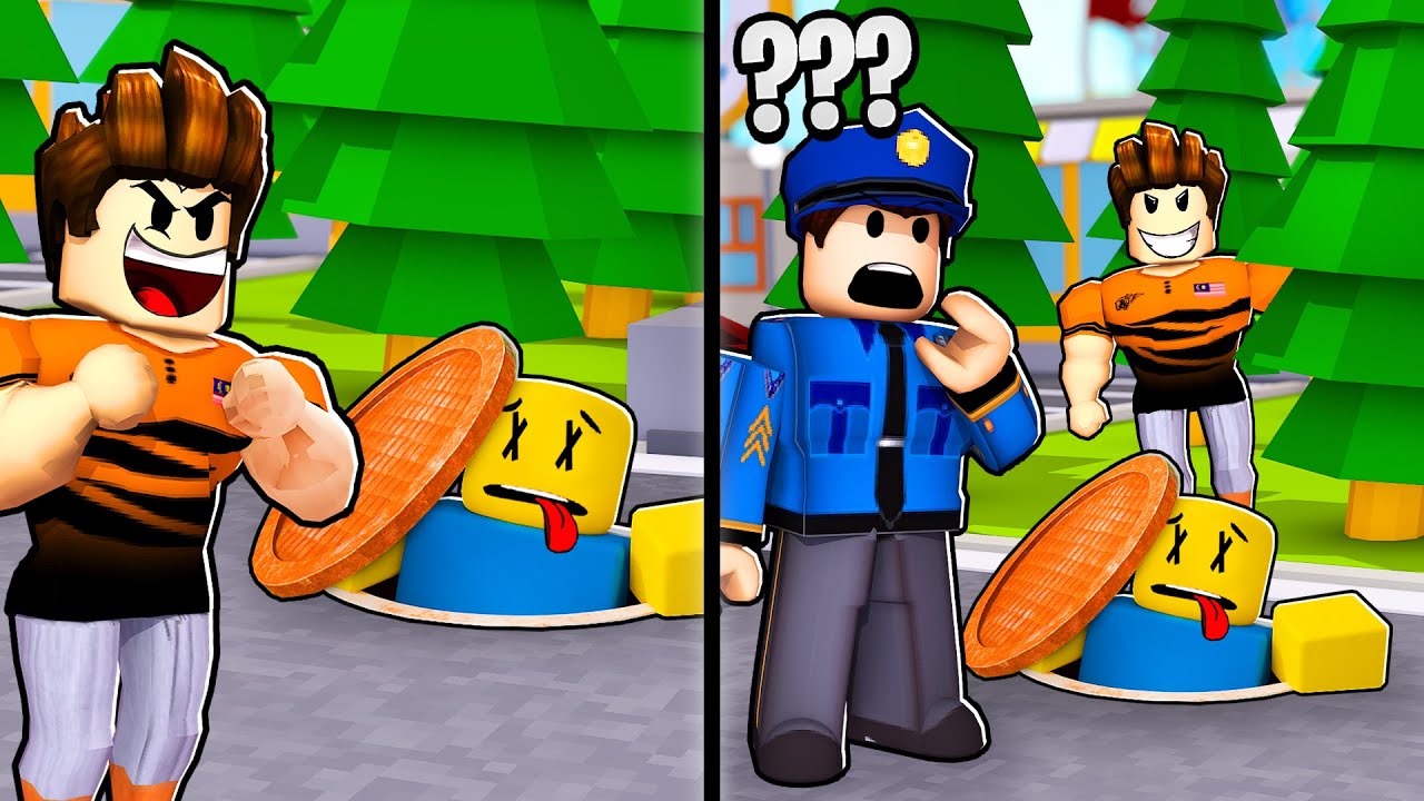 Huru Hara!! Kena Sorok Badan Mayat Supaya Tak Masuk Penjara 🤫🚨🤫┃Hide The Body Roblox Malaysia