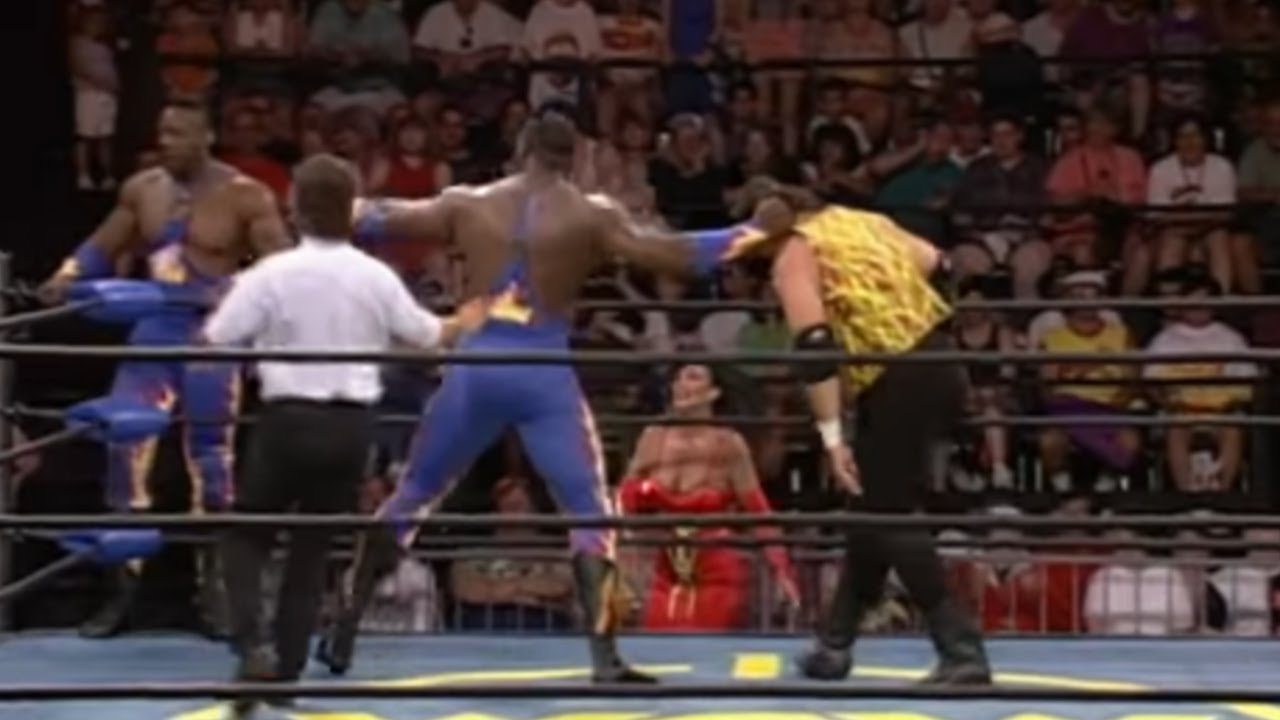 Harlem Heat vs. The Nasty Boys - WCW Tag Team Championship Match: WCW Worldwide, June 24, 1995