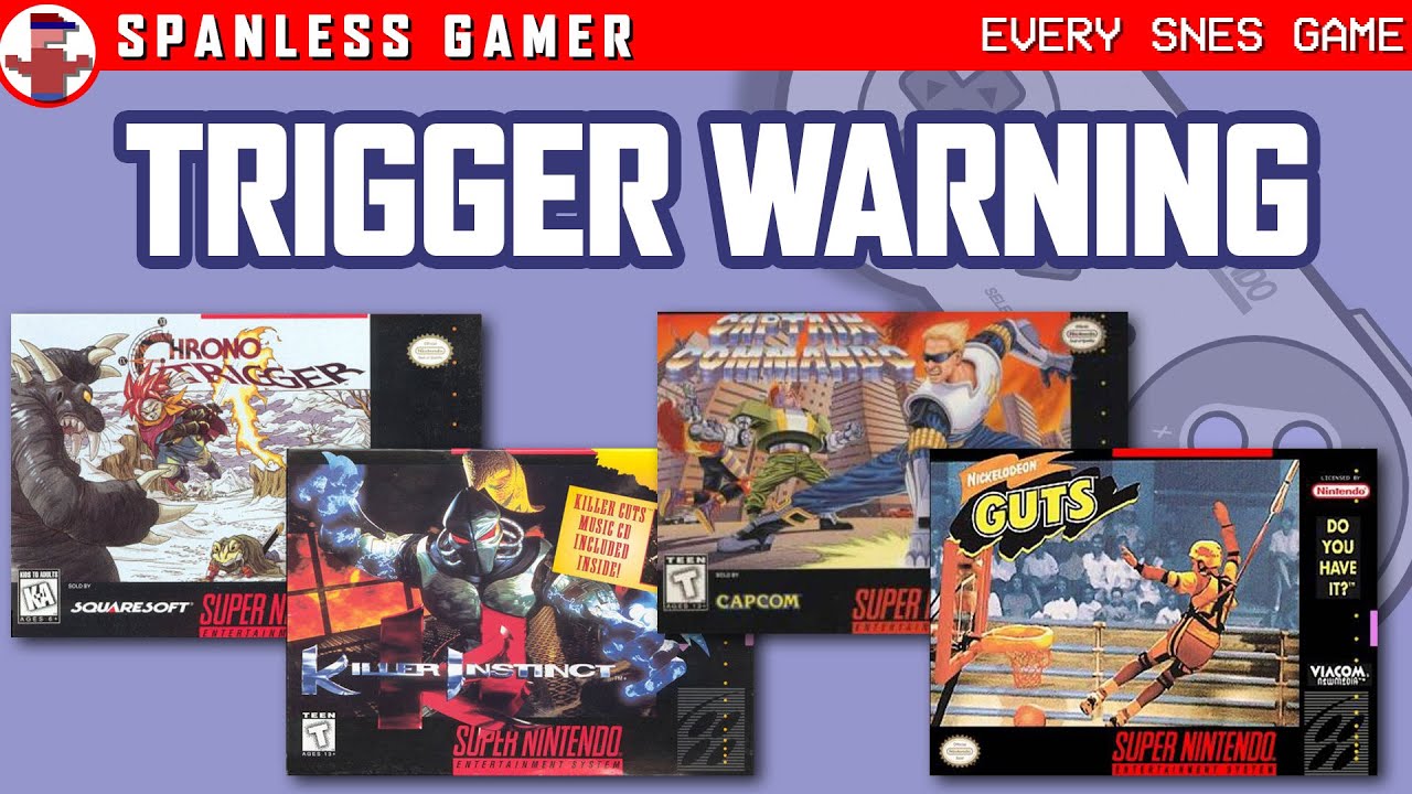 Chrono Trigger, Killer Instinct, Captain Commando, and Nickelodeon GUTS on the SNES!