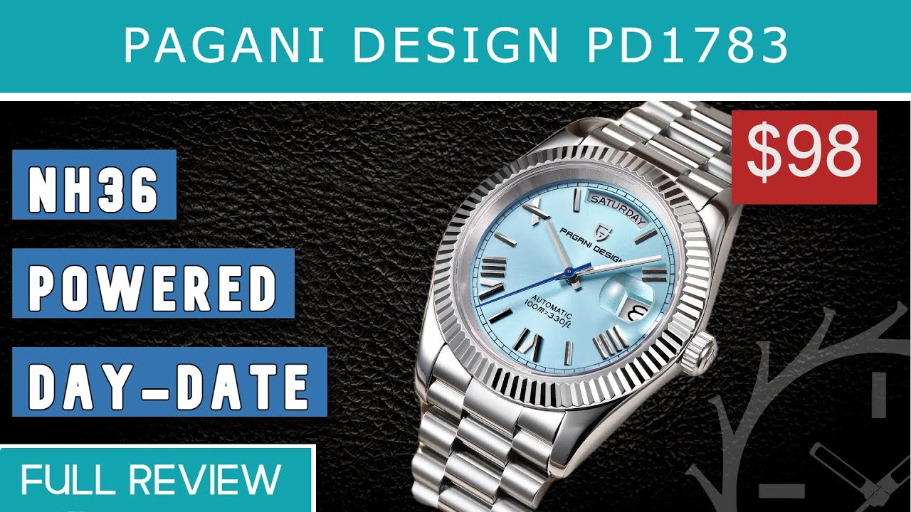 Полный обзор Pagani Design PD1783 — доступная и надежная модель с функцией календаря