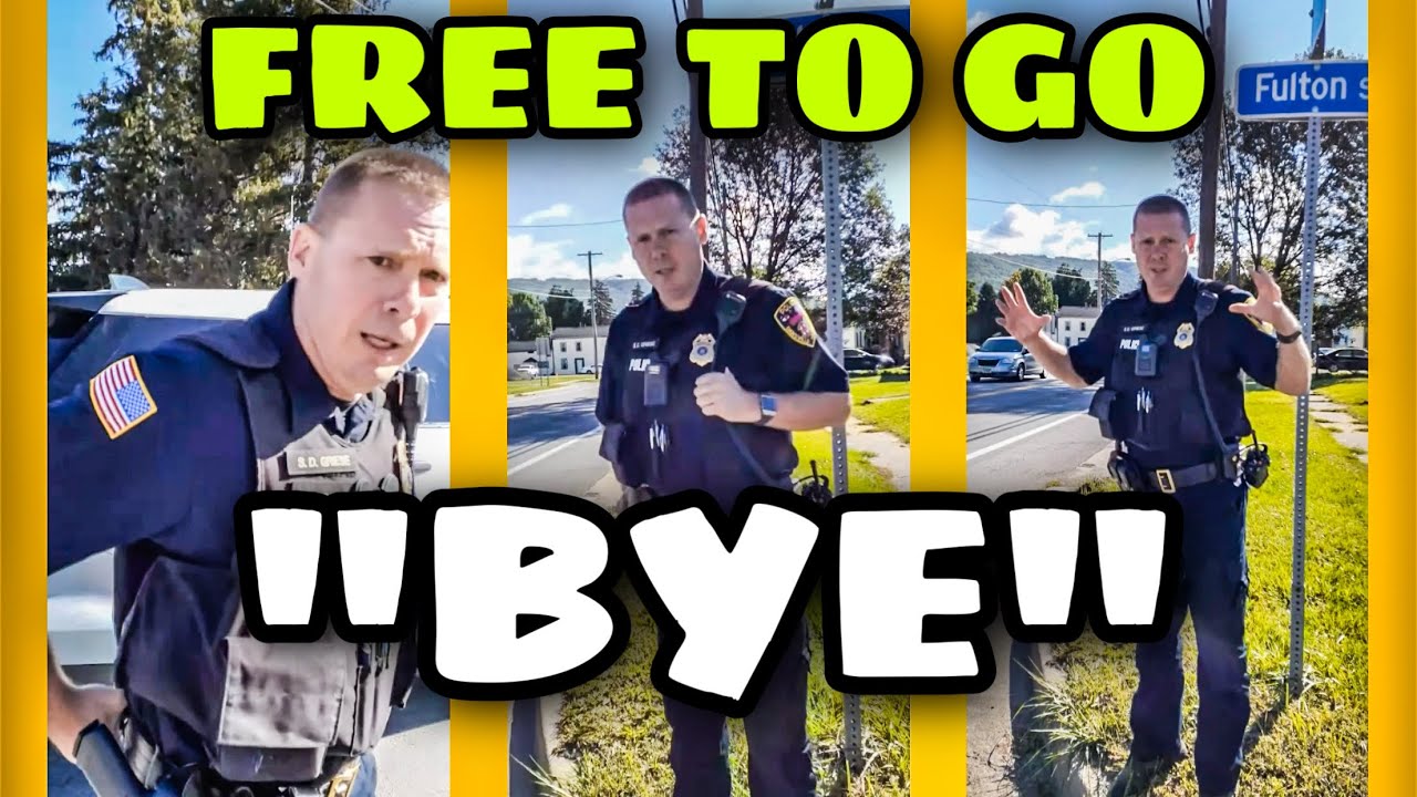 &ldquo;Am I detained or am I free to go?&rdquo; (BYE)