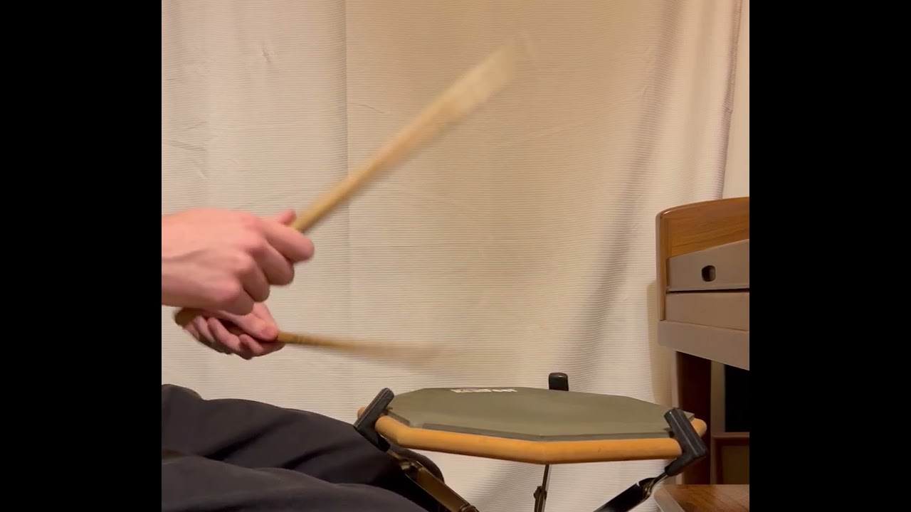 Alan Dawson's Rudiment Ritual at 176 BPM