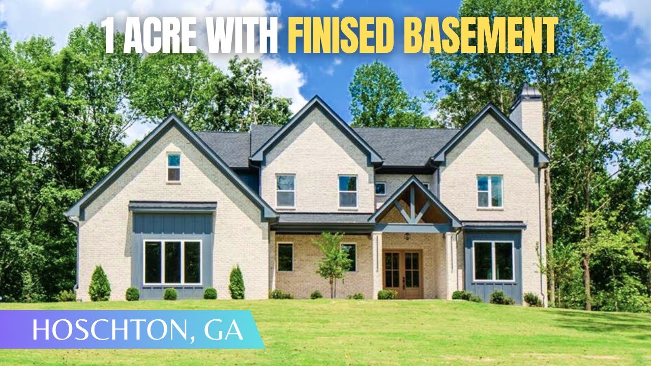 Gorgeous Newly Built Luxury Home on 1 ACRE w/Finished Basement + Open Concept Floor Plan FOR SALE