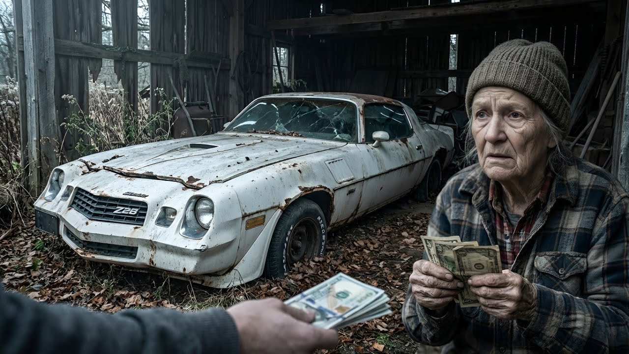 She Sold Her Dream for Cash 💔 The Tragic Story of an Abandoned Camaro Z28