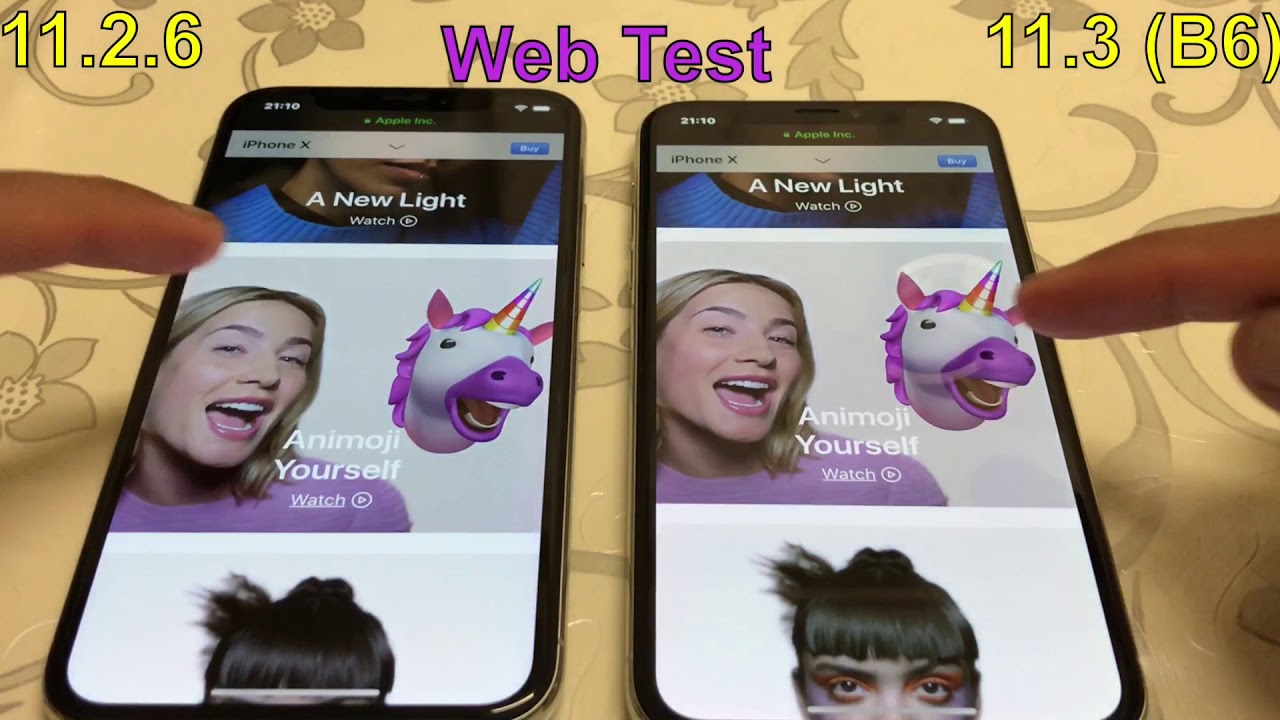 iPhone X Speed test  11.3 beta 6 vs 11.2.6  with battery test help with update decision 4 jailbreak