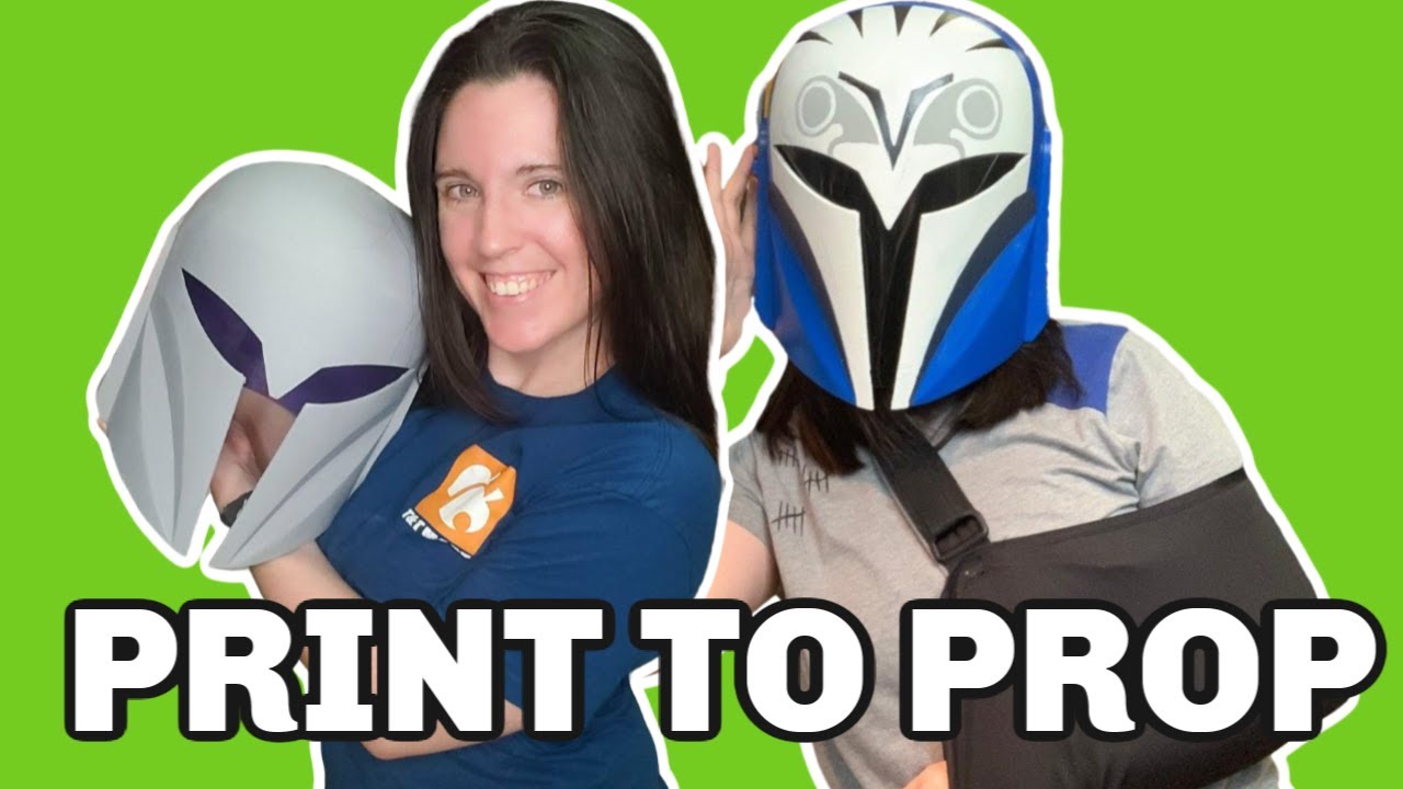 3D Printing Bo-Katan’s Helmet from The Clone Wars