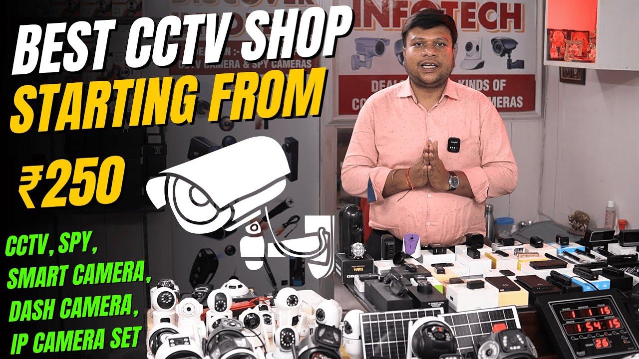Smart Camera Starting From ₹250 | CCTV Security Solutions for Home & Business | Discover Infotech