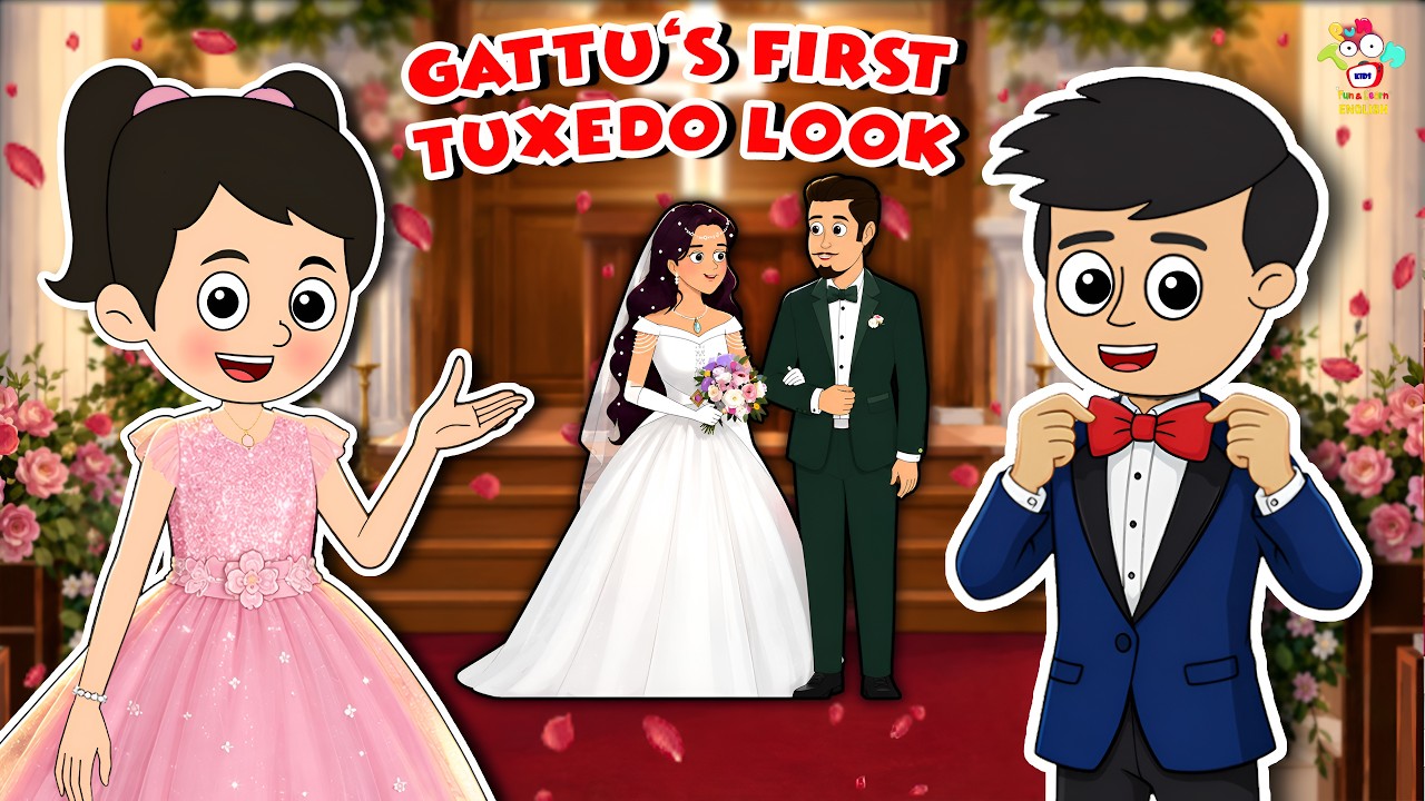 Gattu’s First Tuxedo Look | Christian Wedding | Cartoon Videos | Moral Stories | English Cartoon