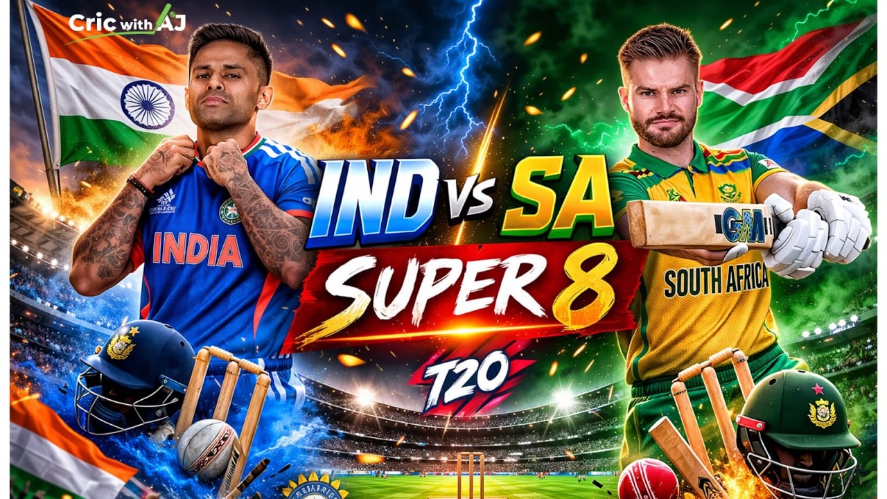 🔴IND vs SA Super 8 Match Game Simulation #gaming #gameplay
