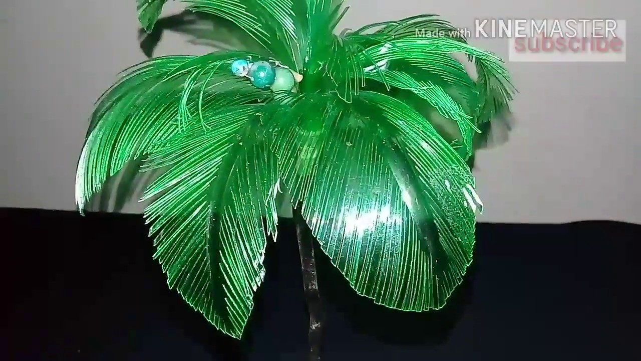 Cara membuat pohon dari botol bekas how to make trees from used bottles
