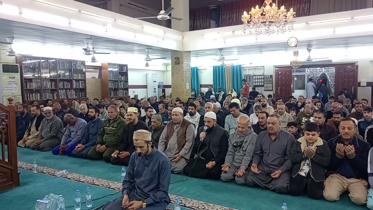 3رقم 13#3#2026 أحياء ليلة القدر شهر رمضان يوم الاحد 26جامع عرفات كان أمام الصلاةدكتور حيدر هادي عودة