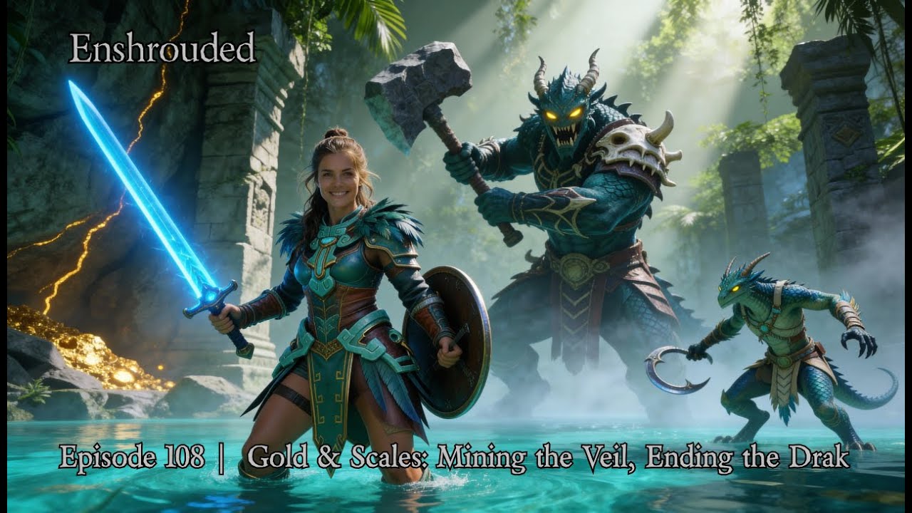Enshrouded – Episode 107 | Gold & Scales: Mining the Veil, Ending the Drak