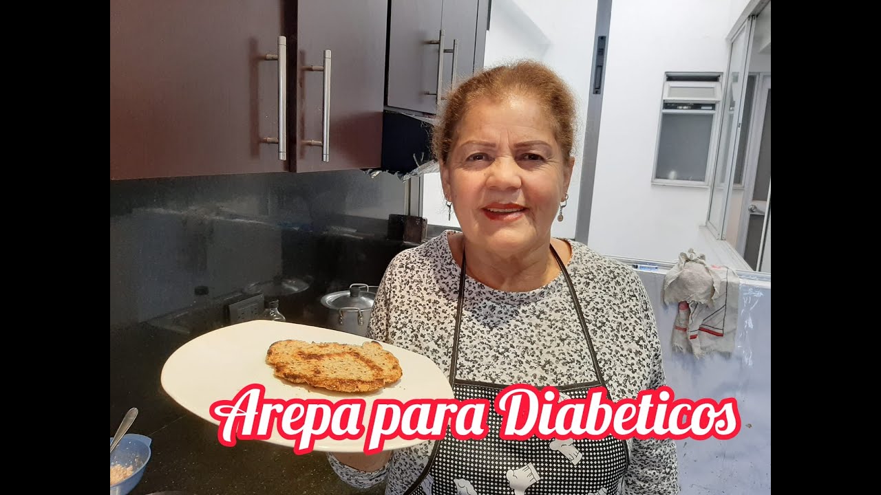 Arepas para diabeticos  , alta en fibra