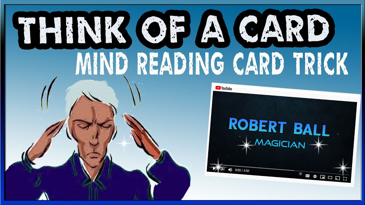 Think of a Card Magic Trick | Easy to Learn Mind Reading Trick | Take a Card