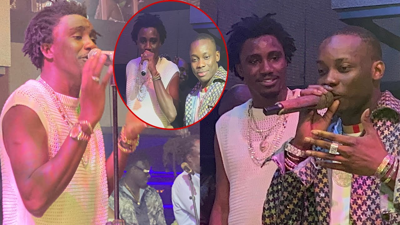 Duo explosif de Wally Seck et Sidiki Diabaté au Vogue après la Soirée en…..