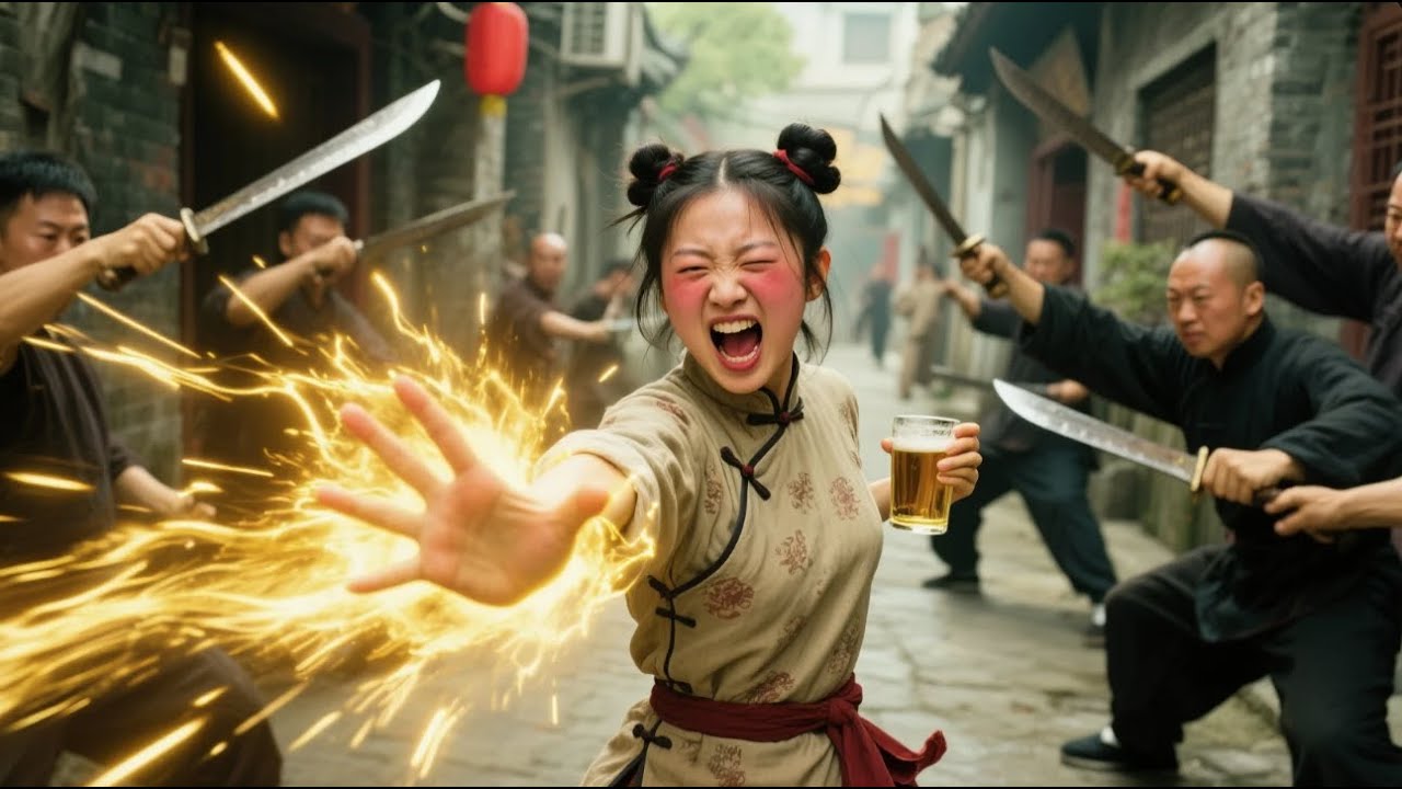 【FULL MOVIE】絕地反擊！被眾人欺負的廢材少女喝醉後竟變成功夫高手！以一敵百問鼎武林之巔！
