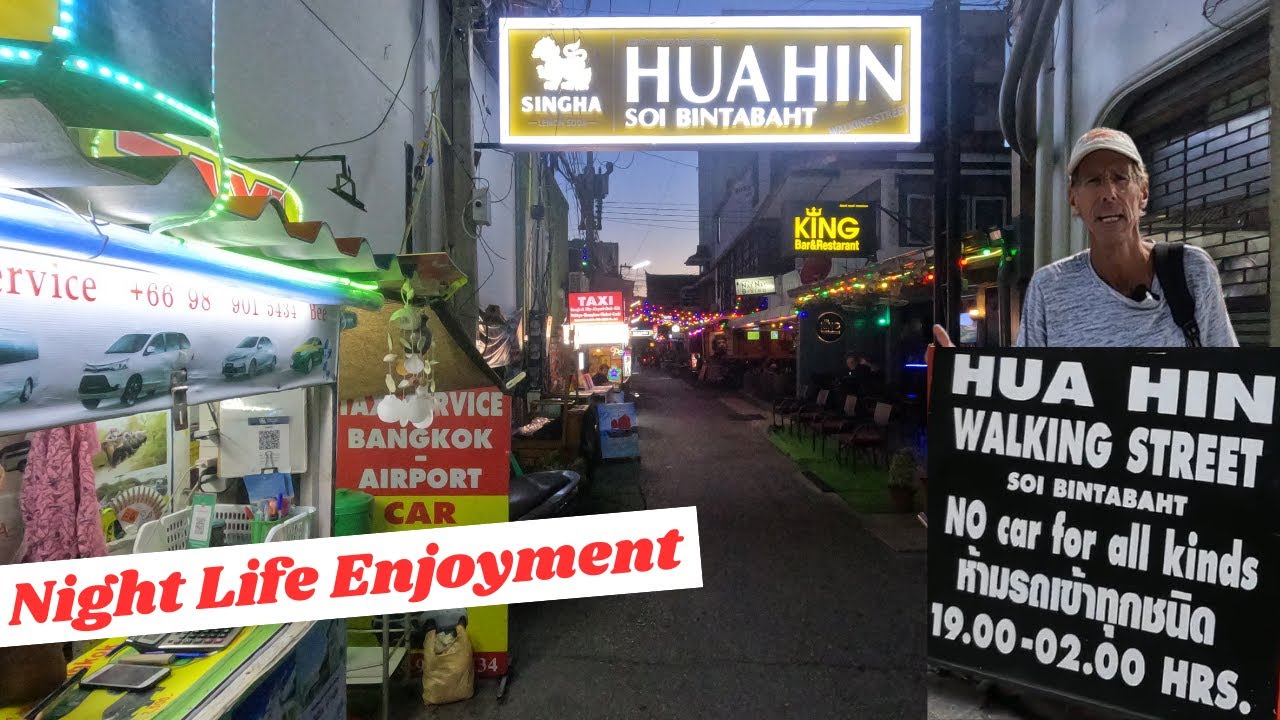 Hua Hin Night Life Soi Bintabaht #thailand #nightlife #travel
