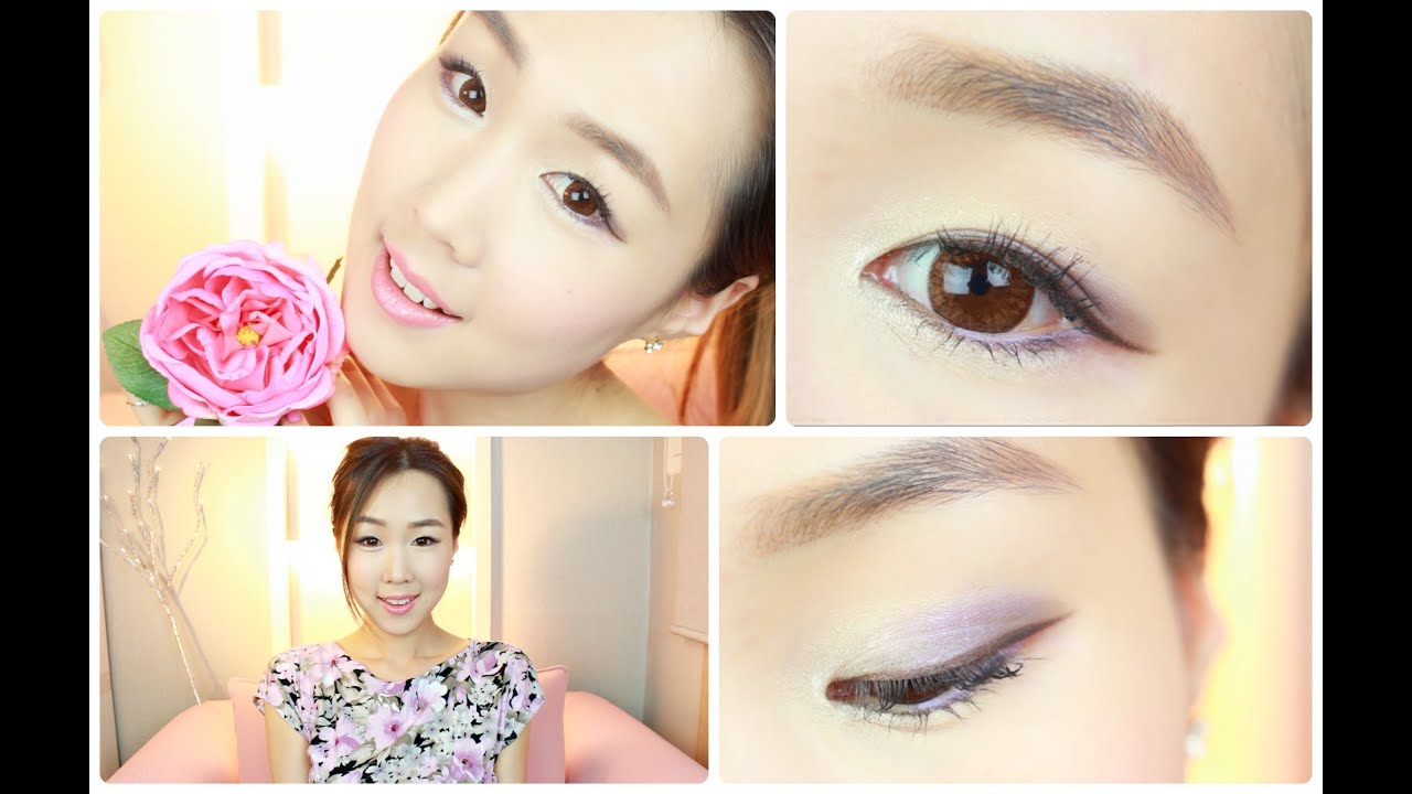 First Date Purple Spring Makeup ♥ 보라빛 데이트 봄날 화장